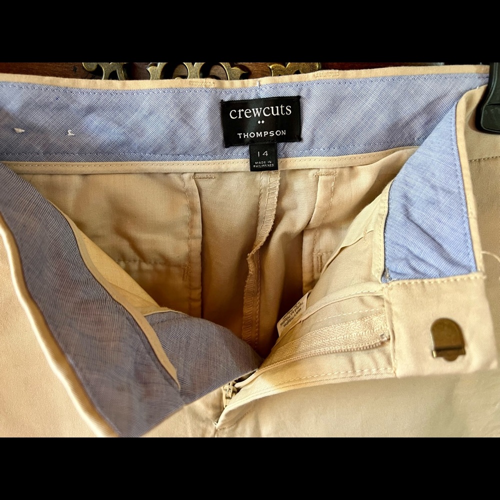 Crewcuts Boys' Thompson suit pant in flex chino